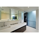 espelho decorativo sob medida preço Paulista