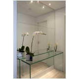 fornecedor de espelho iluminado sob medida Jardim Itapoan