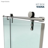 kit ferragens box articulado flex camarão Paraíso