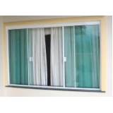 quanto custa kit para janela de vidro temperado São Paulo