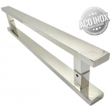 valor de puxador de porta inox 80 cm Grajaú