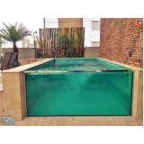 vidro temperado verde Aclimação